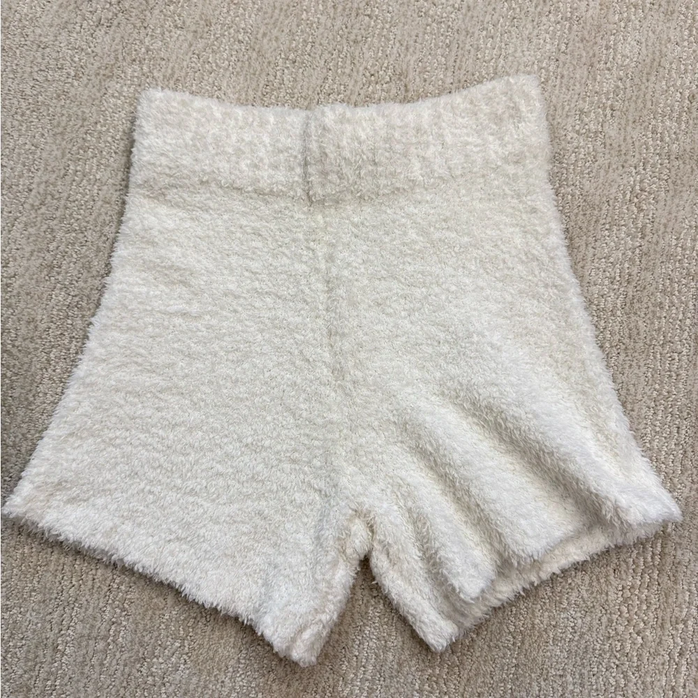 SKIMS Cozy Knit bouclé tank & shorts S